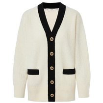 edition Xiaoxiangfeng sweater jacket womens winter new wool toothbrush cardigan EBB4CART04