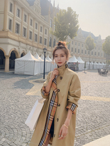 Lecea Alice Windsuit Woman Mid 2022 Spring new Inn Wind Relaxed Temperament Jacket Big Coat