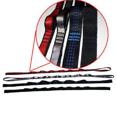 Widening Thickened High Strength Polyester Fiber Abrasion Resistant Aerial Yoga Outdoor Camping Hammock Hanging Rope Extended Rope Flat Chrysanthemum Rope