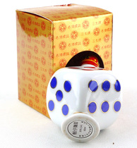 Dice ceramic wine version 60ml Hong Kong Sansheng original mini wine collection wine cabinet display gift decoration
