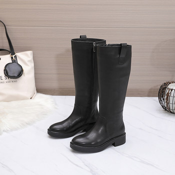 Stylish and comfortable women's boots with thick legs, fat mm and large tube circumference