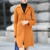 Áo khoác len hai mặt 2019 mới chống mùa cho phụ nữ áo len lông cừu handmade dài - Trung bình và dài Coat áo khoác nữ kaki Trung bình và dài Coat