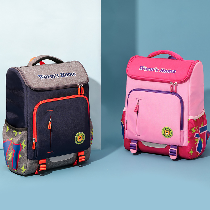 School Bag Elementary School Students Girls 12 To Grade Three To Six Children 6-12 Year Old Man Light Minus Double Shoulder Bag 2