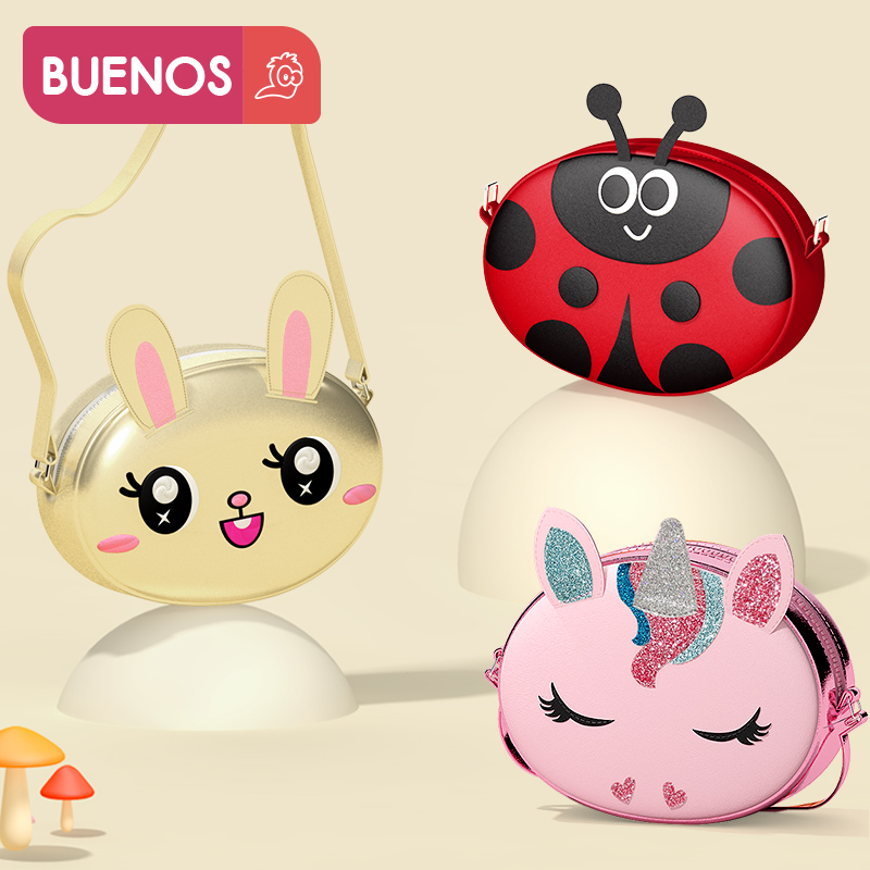 Children's bag Obliquely Satchel Satchel Women Fashion Net Red Ocean Sent Little Girl Cute Mini Single Shoulder Skewed Satchel Girl Bag