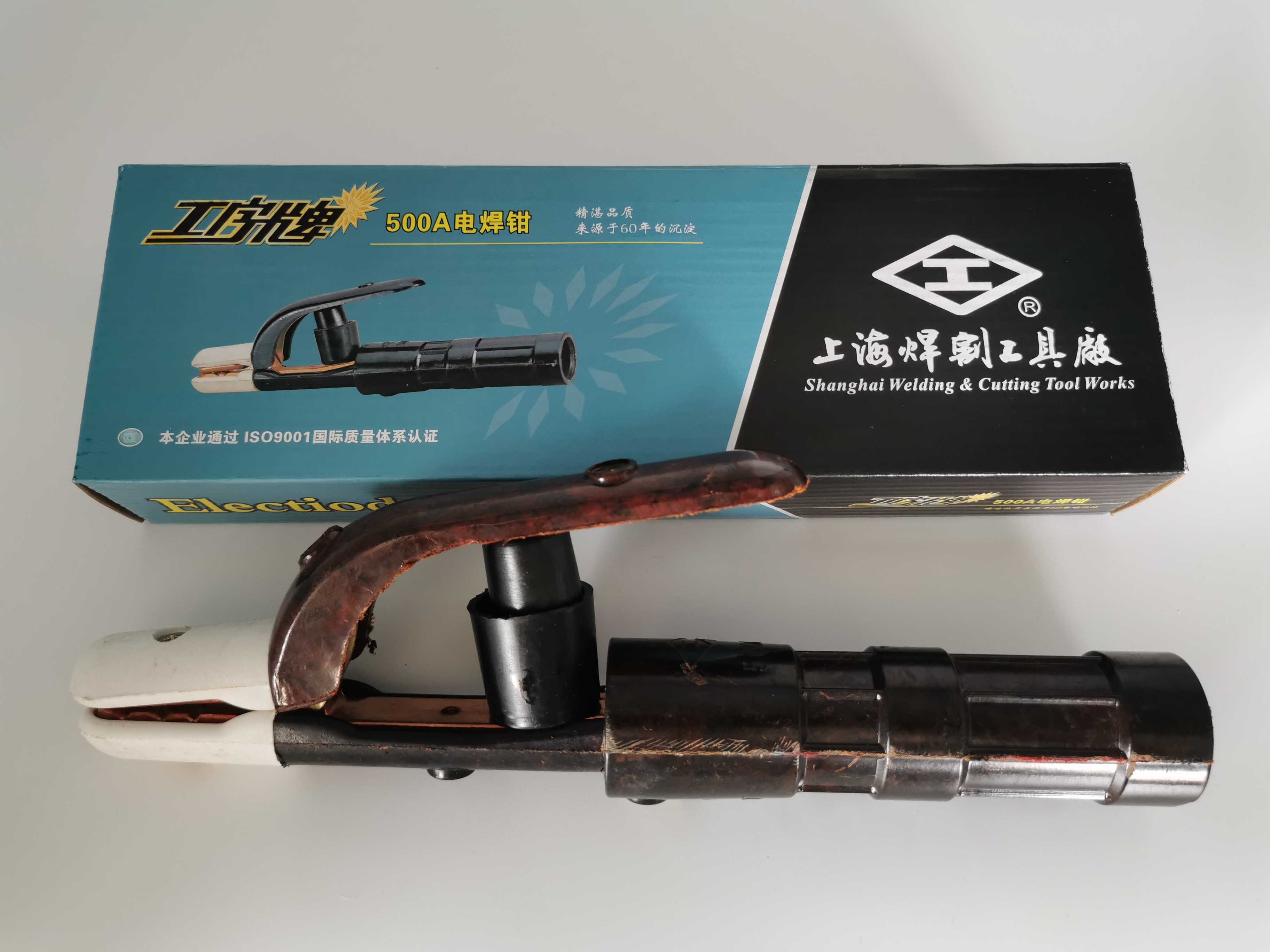 Shanghai I-brand electric welding pliers 300A not hot 500A electric welding pliers all copper Shanghai Welding and Cutting Tools Factory
