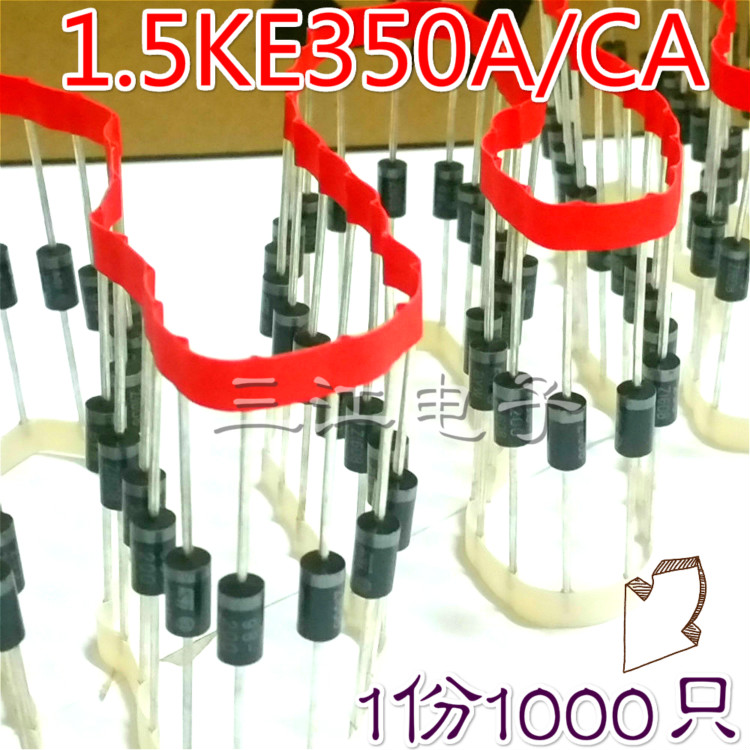 1 5KE350A 1 5KE350CA TVS Tube unidirectional two-way transient diode 350V 1 share 1000 only