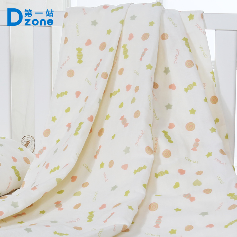 The first stop Baby Meng Meng four seasons quilt can be added to the core cotton baby quilt cover Newborn air conditioning quilt