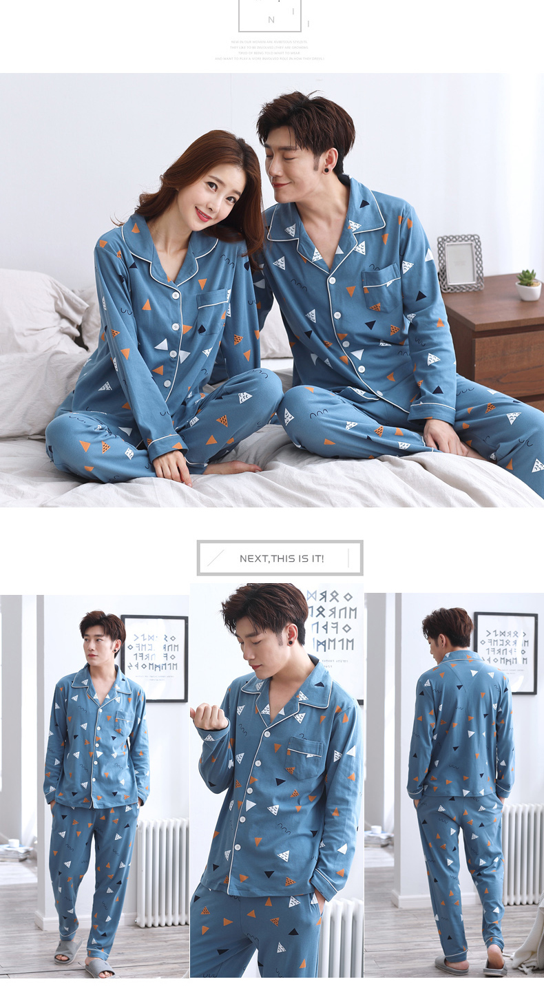 Pyjama mixte en Coton à manches longues - Ref 2988450 Image 24