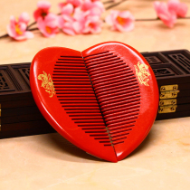 Wedding supplies red comb plastic comb bride dowry comb wedding comb wooden couple comb new supplies