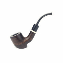360ym Ebony table bucket Solid wood table pipe medium tobacco tobacco special curved bucket gift gift