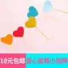 Birthday cake decoration toothpick plug card party birthday baking love star plug card 10pcs