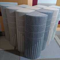 Sector-shaped corner low-frequency trap environmentally friendly flame-retardant polyester fiber high-density absorption and dispersion of standing waves to reduce resonance