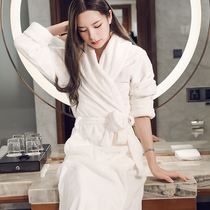 2020 New Sleepwear Womens Autumn Winter Long Style Flannel Couple Sleepwear Male Bathrobe for a long sleeping robe woman