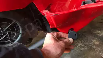 VESPA Spring Sprint Original Spoiler Cover Waterproof Cover