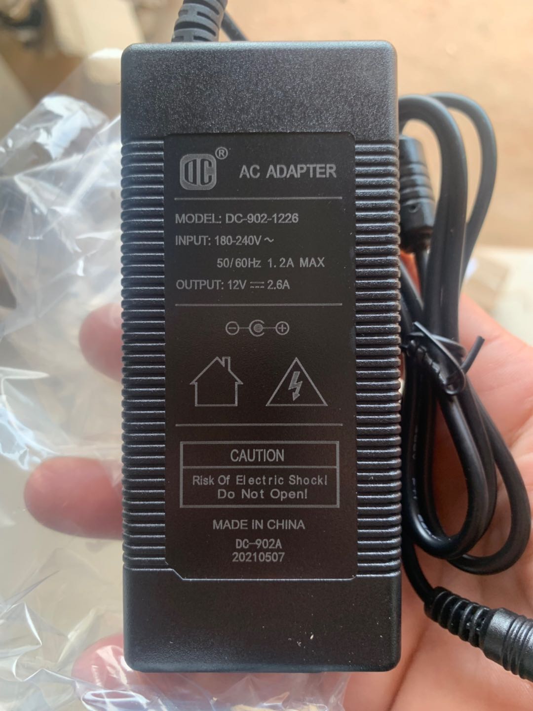 Desktop computer screen LCD monitor 12V2 6A power adapter DC-902-1226