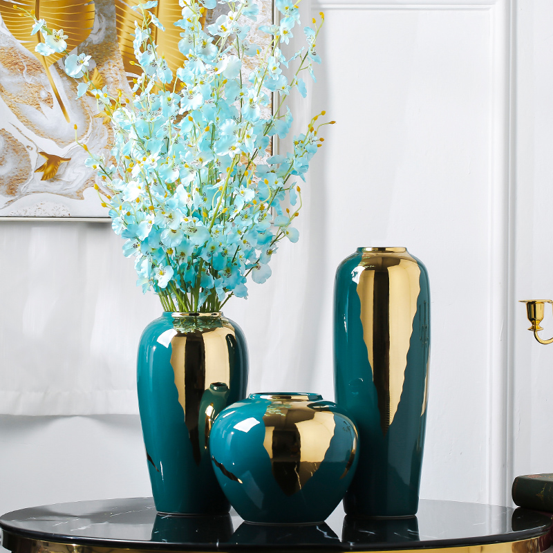Ceramic vase furnishing articles I and contracted light dry flower adornment TV ark, much creative the sitting room porch table decoration