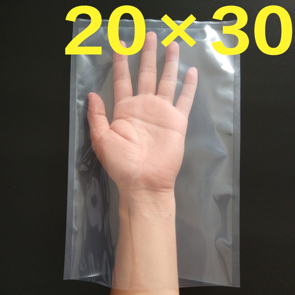 20*30cm100 texture vacuum food bag vacuum bag food vacuum packaging bag sealed fresh-keeping compression bag