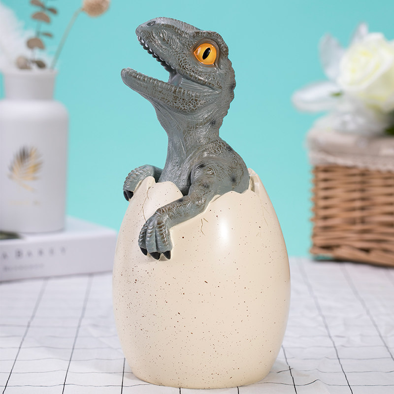 Creative piggy bank Children's cartoon piggy bank boy cute dinosaur piggy bank personality ornaments Coin coin pot