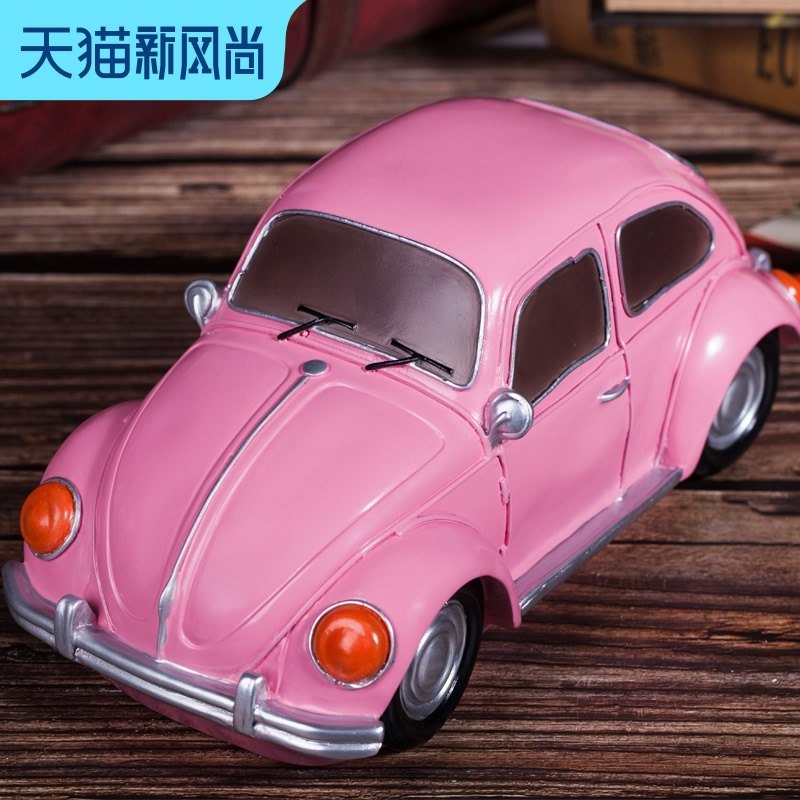 Piggy bank Adult personality practical piggy bank Creative children's birthday gift male and female students cartoon car ornaments