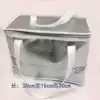 Spot hot insulation bag Cake fresh refrigerated bag Aluminum foil portable lunch bag bag silver