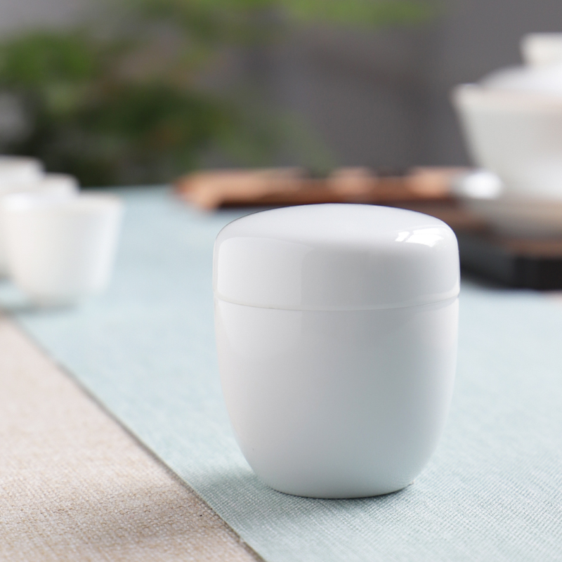 The Escape this sweet white glazed ceramic tea pot seal # store tea ware jingdezhen ceramic tea warehouse sealing small POTS
