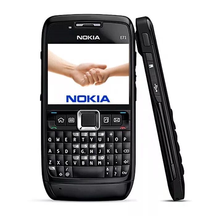 Nokia E71 Full Keyboard Flip Phone with Physical Buttons, Classic Retro Mobile Phone for Students, Backup Phone for China Mobile and China Unicom 3g