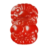 Натуральные красные резные детские бусины, аксессуары, четки бодхи, аксессуар