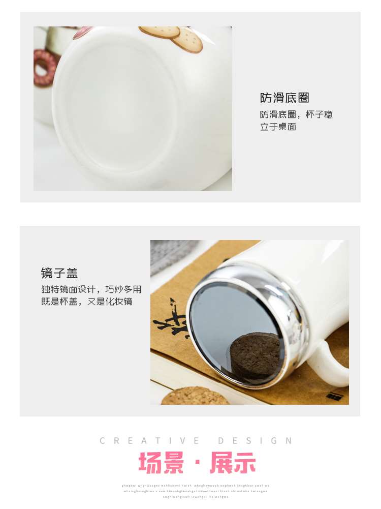 Lovely ceramic cup with cover ideas without a run of household glass cup coffee cup duo la tea fashion trends