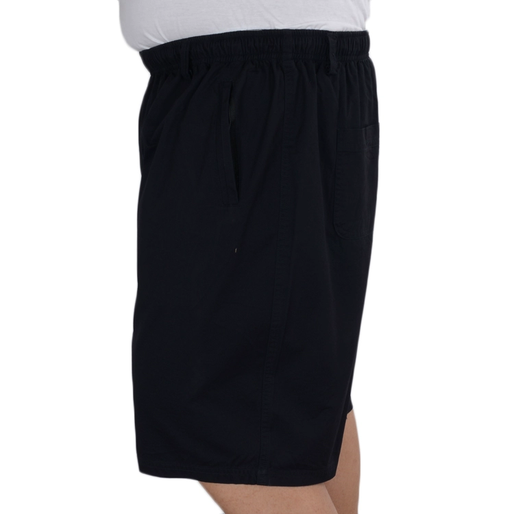 Đặc biệt hàng ngày mùa hè quần short cotton kích thước lớn Nam béo 5 điểm Quần cotton sâu Túi quần Zipper
