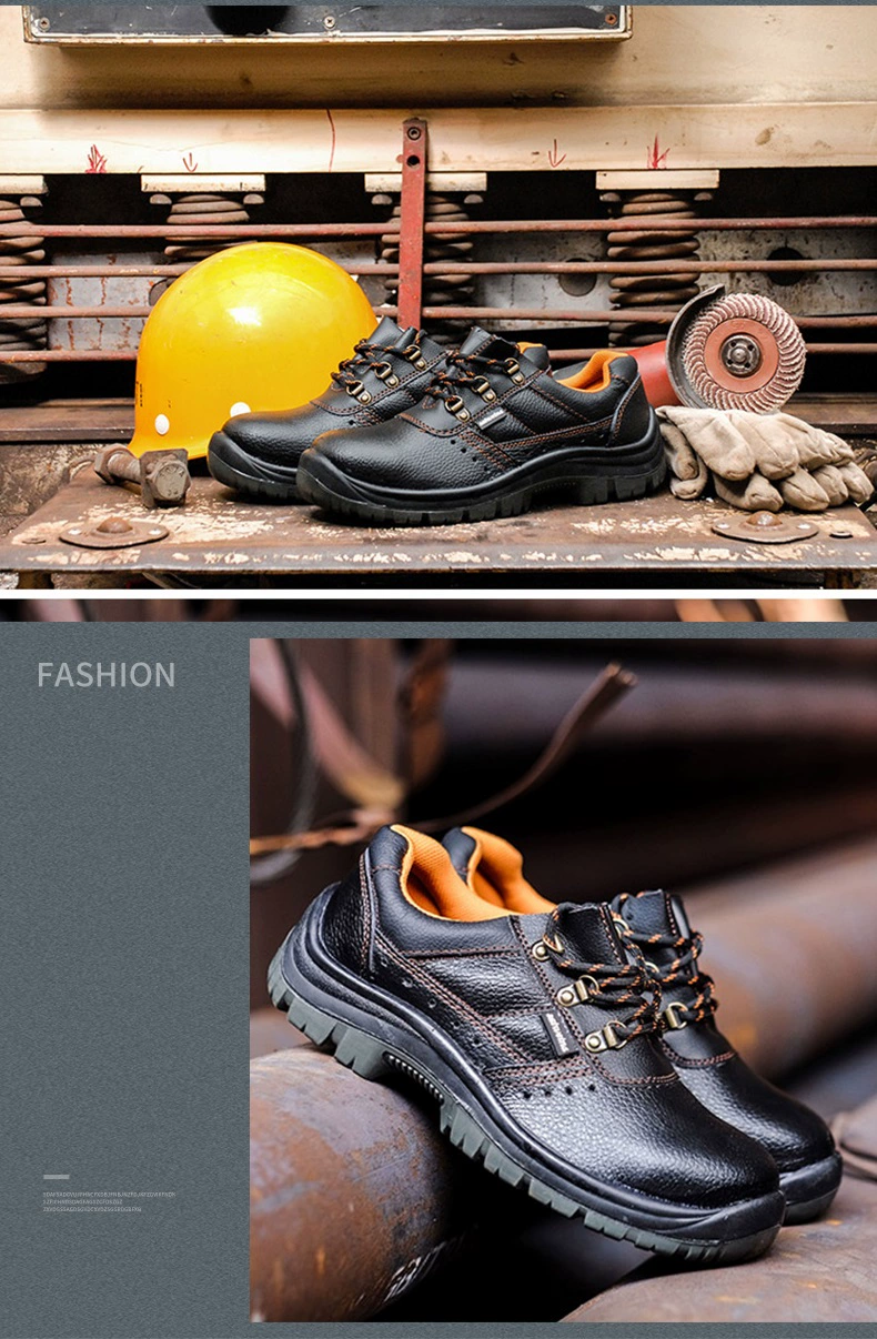 Labor protection shoes, men's work shoes, summer breathable, lightweight, deodorant safety shoes, anti-smash, puncture-resistant, wear-resistant construction site insulated shoes