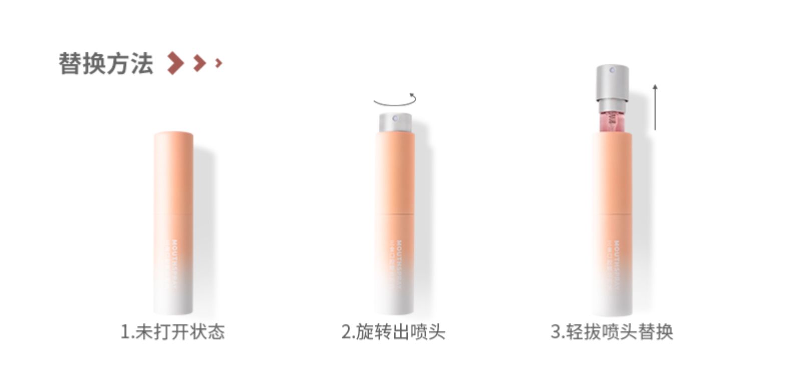 三金 口腔精华喷雾（西瓜+玫瑰+薄荷）30ml 天猫优惠券折后￥19.9包邮