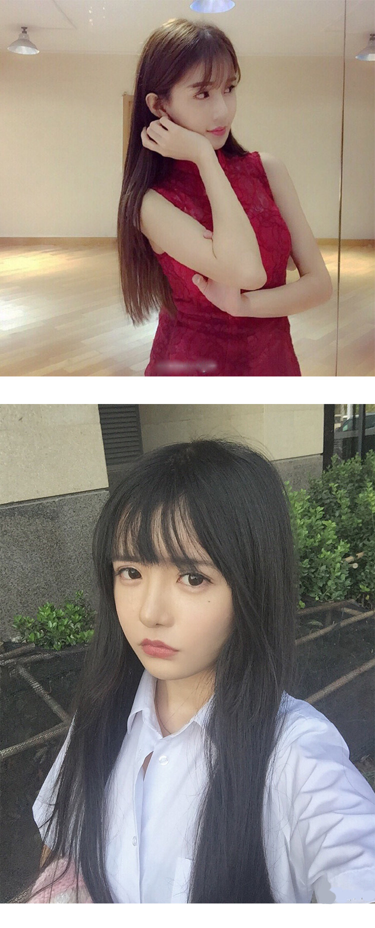 Perruque Long cheveux raides - Ref 2613073 Image 10