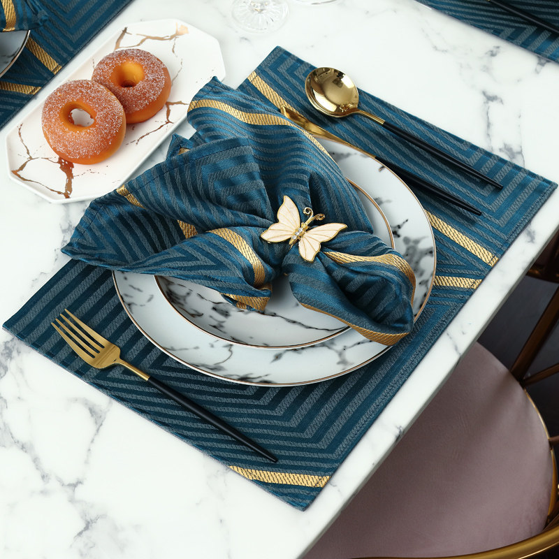 Dream of Valentine Western Dining Table Mat Japanese Insulation Mat Simple Modern Pallet Hotel Light Luxury Pass Clothing