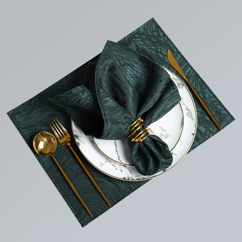 Dream lover western table mat Japanese heat insulation pad tray pad cloth art home ins coffee table pad non-slip table lamp pad