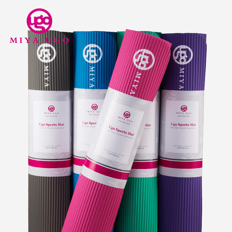 Miya yoga mat floor mat household NBR thickened widened lengthened beginner non-slip fitness exercise mat tasteless