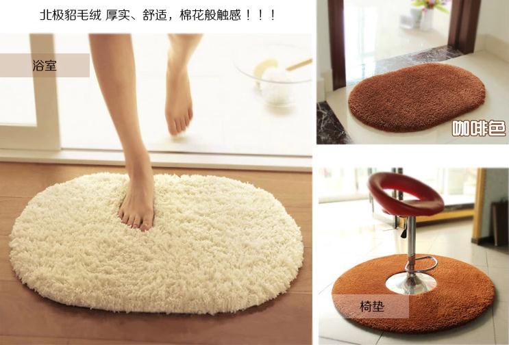 Thảm cửa phòng tắm dày, thảm nhà bếp, phòng tắm, thảm chống trượt, thảm phòng tắm xốp nền nhà