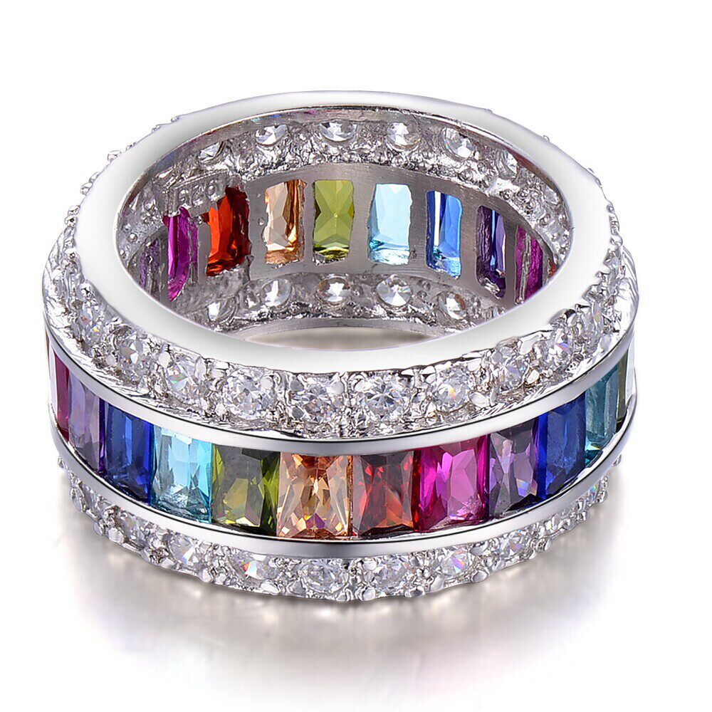 Bague Femme SHANGCHOW en Zircone synthetique strass - Ref 3086421 Image 3