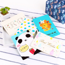 Taiwan creative birthday card with envelope literary hipster girl romantic wish birthday card