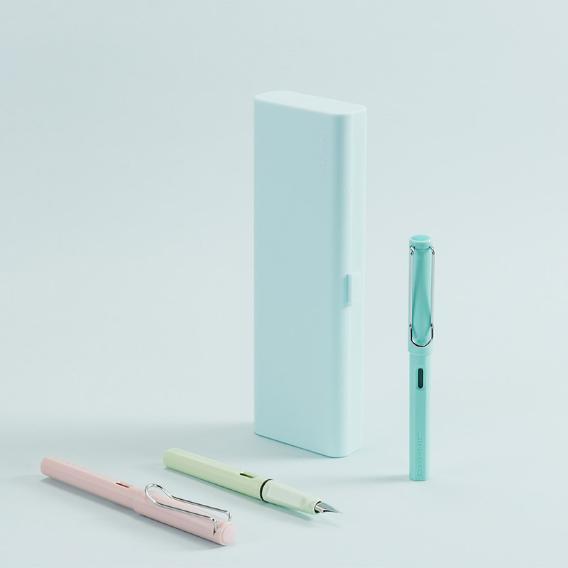 (Driver pen shop)Classic Rummy smooth Iridium tip pen Macaron color summer cool on-line