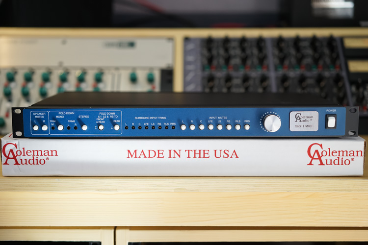 Coleman Audio SR7 1 MKII mk2 surround sound monitor controller licensed from the United States