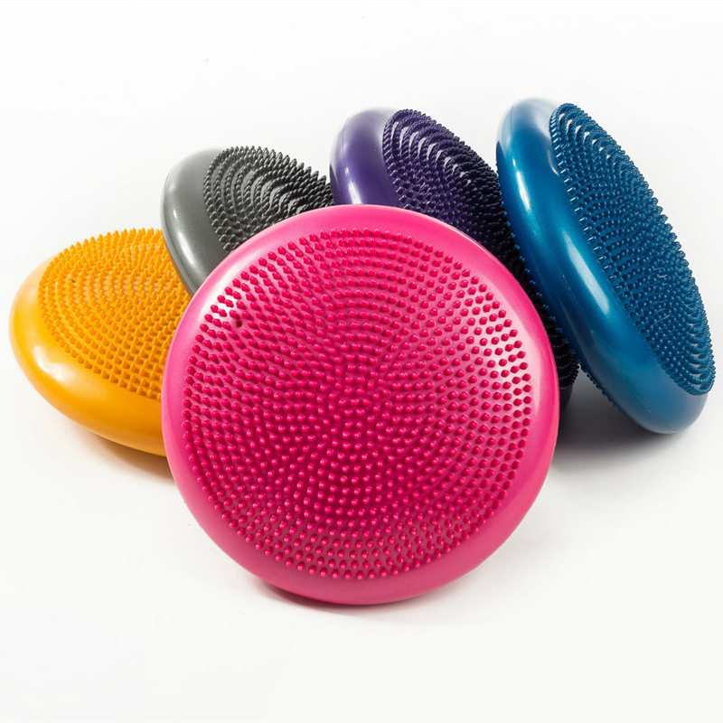 Yoga Balance Inflatable Mat Fitness Ball for Adult Foot Rehabilitation Training Thickness New Explosion Protection