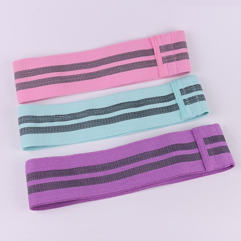 Female Beauty Hip anti-slip Tiglutes Deep Squatting Training Fitness Resistance Circle Teething Ring Elastic Band Cotton latex Abusive Glutes