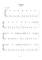 Kikujiros Summer-Summer Piano Brief for the adaptation of the improvised version