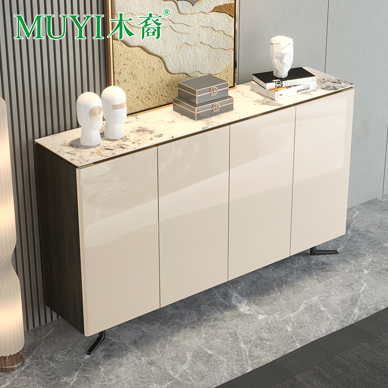 Light extravagant minimalist easy access to the door Shoe cabinet Home door Double-face Hyon-off cabinet Rock plate Balcony Containing Cabinet The New Containing Cabinet