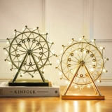 Скандинавское креативное колесо обозрения, крутящиеся украшение для гостиной для спальни, легкий роскошный стиль