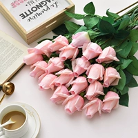 Симуляция роза единственный цветок букет гостиная шелк цветочный цветочный цветочный цветок
