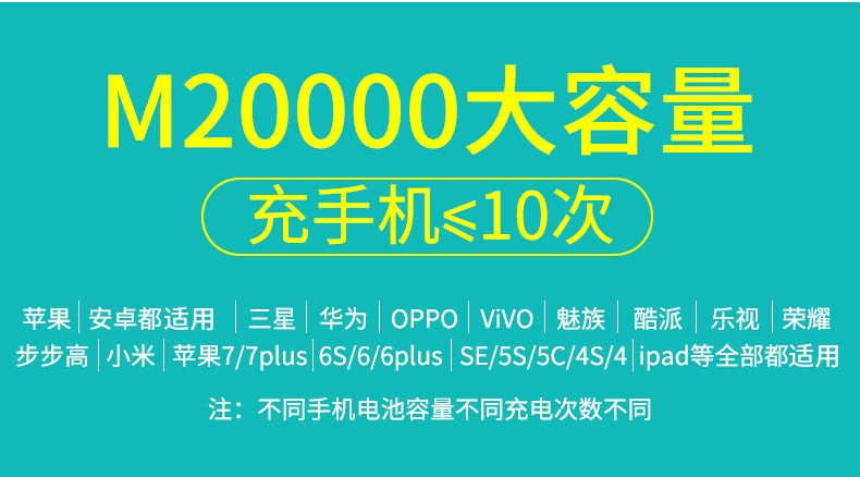 Hyun Metco siêu mỏng xách tay nhỏ gọn mA sạc kho tàng công suất lớn phù hợp cho X VIVO của Apple Huawei điện thoại di động phổ biến MIUI điện thoại di động 7 Dash 8 nhanh phí polymer dễ thương - Ngân hàng điện thoại di động