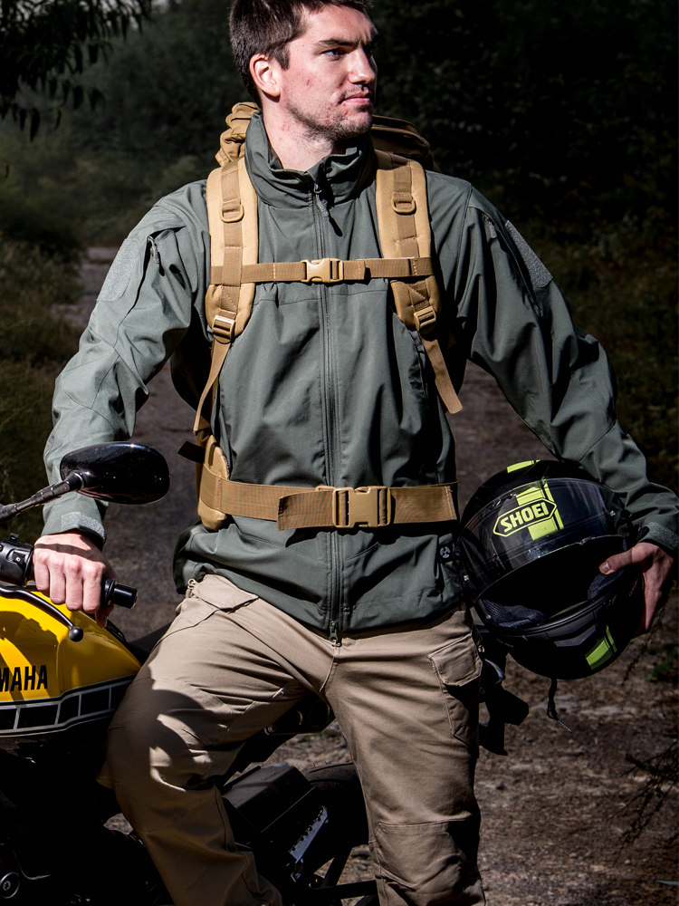 Archon outdoor soft shell stormtrooper men's autumn and winter tactical single layer waterproof jacket Three-in-one windproof mountaineering jacket