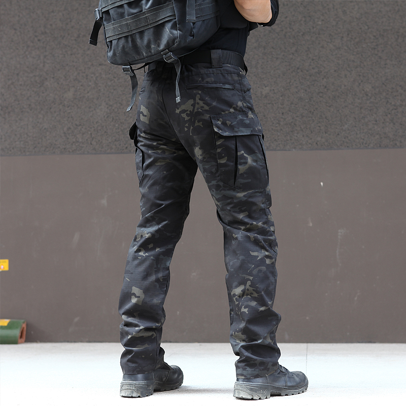 Archon X8 military camouflage tactical pants Men's spring and summer waterproof military pants Slim camouflage pants Special forces training pants overalls
