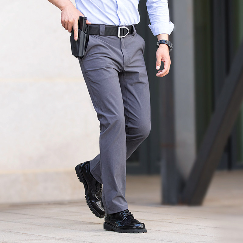 Archon outdoor ice silk quick-dry pants men's spring/summer thin men's hiking pants stretch breathable straight-leg tactical trousers